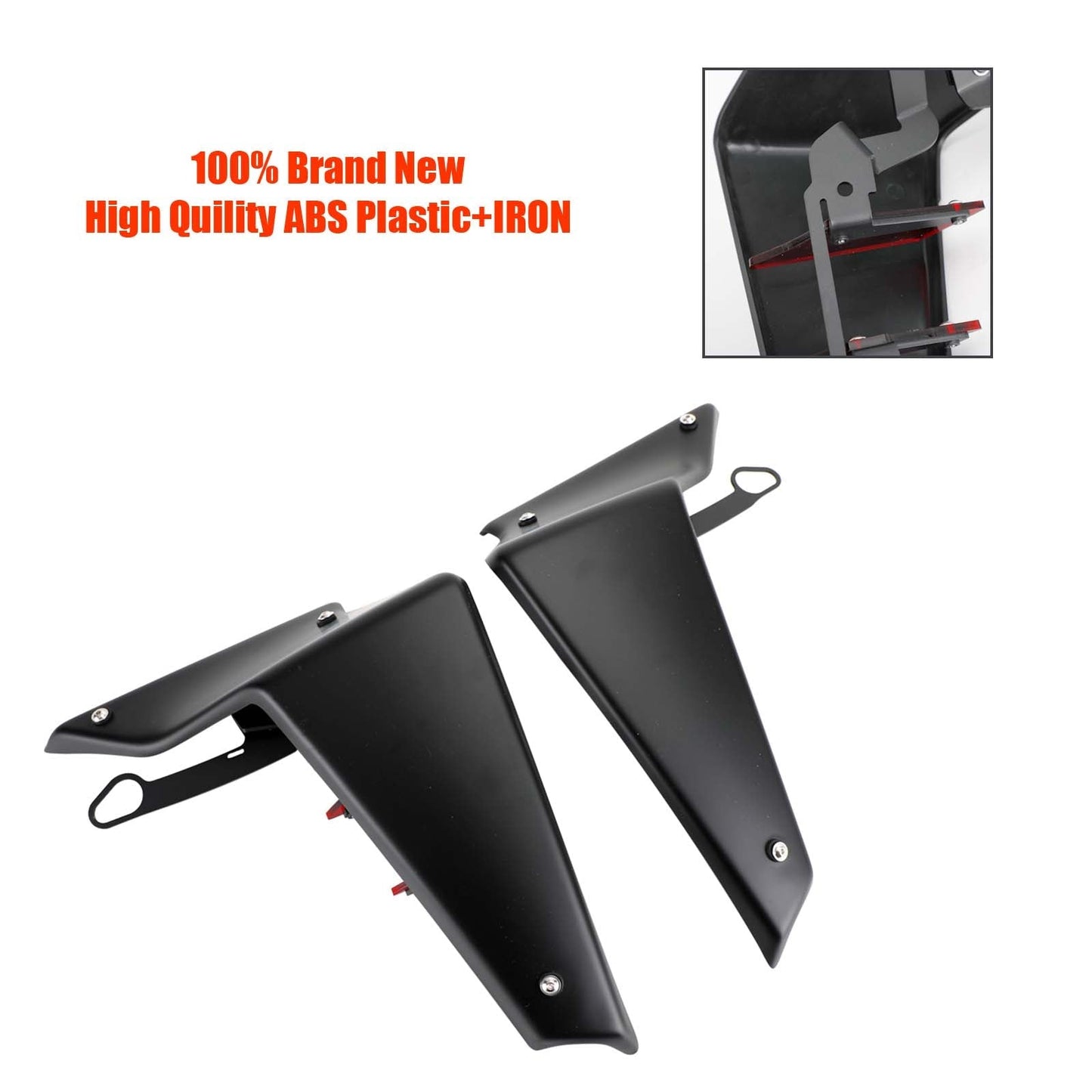 Déflecteurs d'ailes aérodynamiques latéraux pour YAMAHA MT-09 SP FZ09 2021-2022
