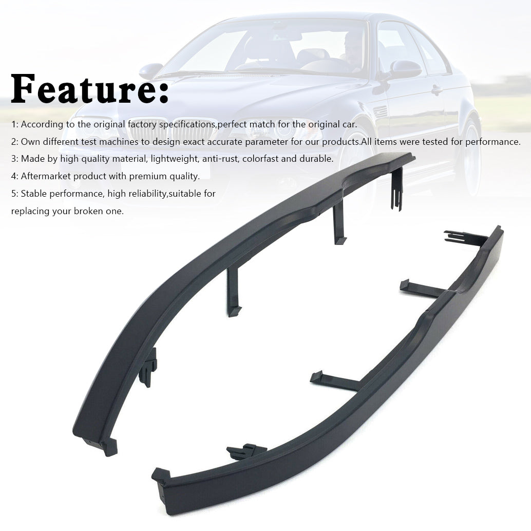 Garnitures de phares pré-LCI apprêtées pour BMW Série 3 E46 Coupé Cabride 2 portes 1999-2002 51138208680 51138208679