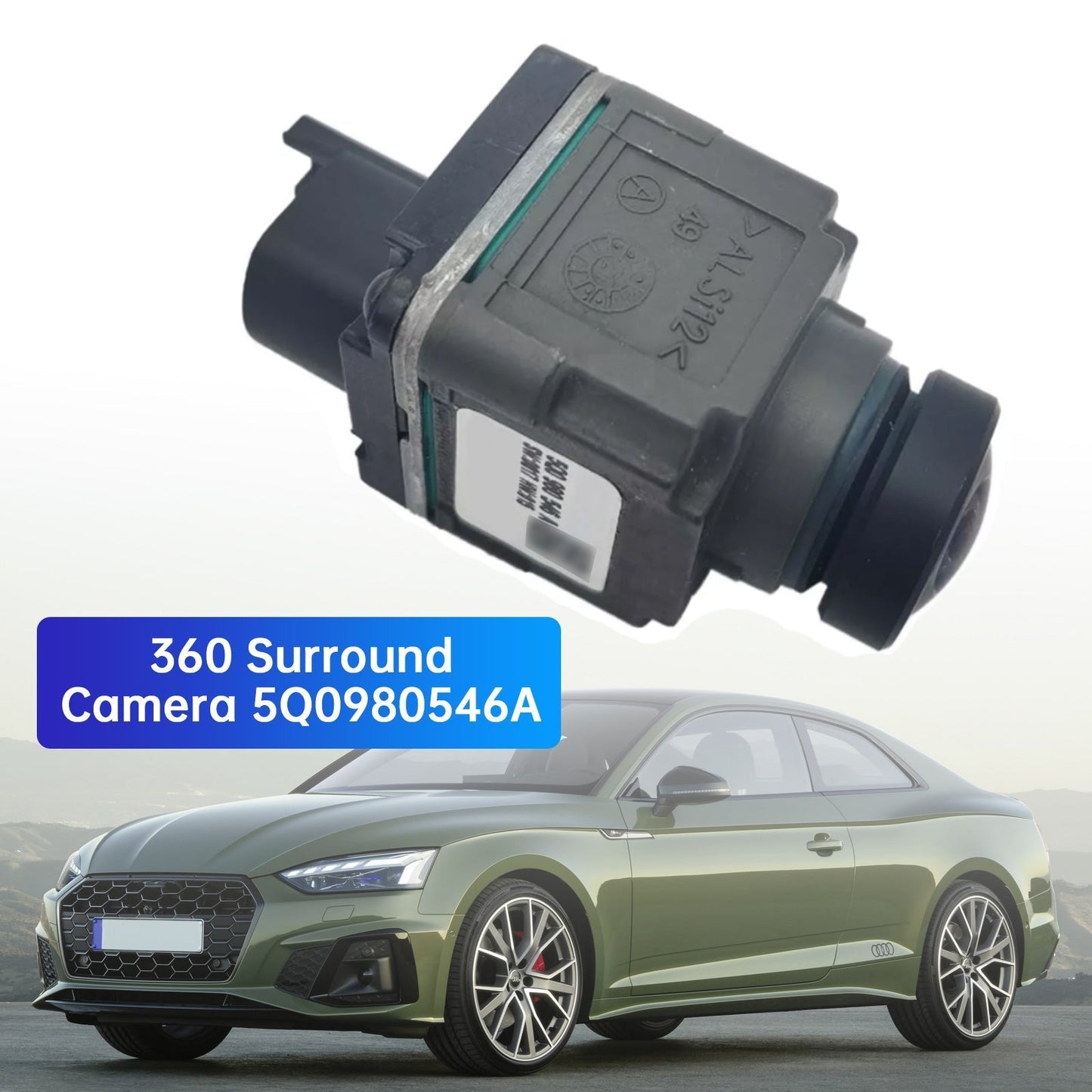 2015-2018 Porsche Cayenne 3.0L 3.6L V6 4.8L V8 360° Surround Front Camera 5Q0980546A