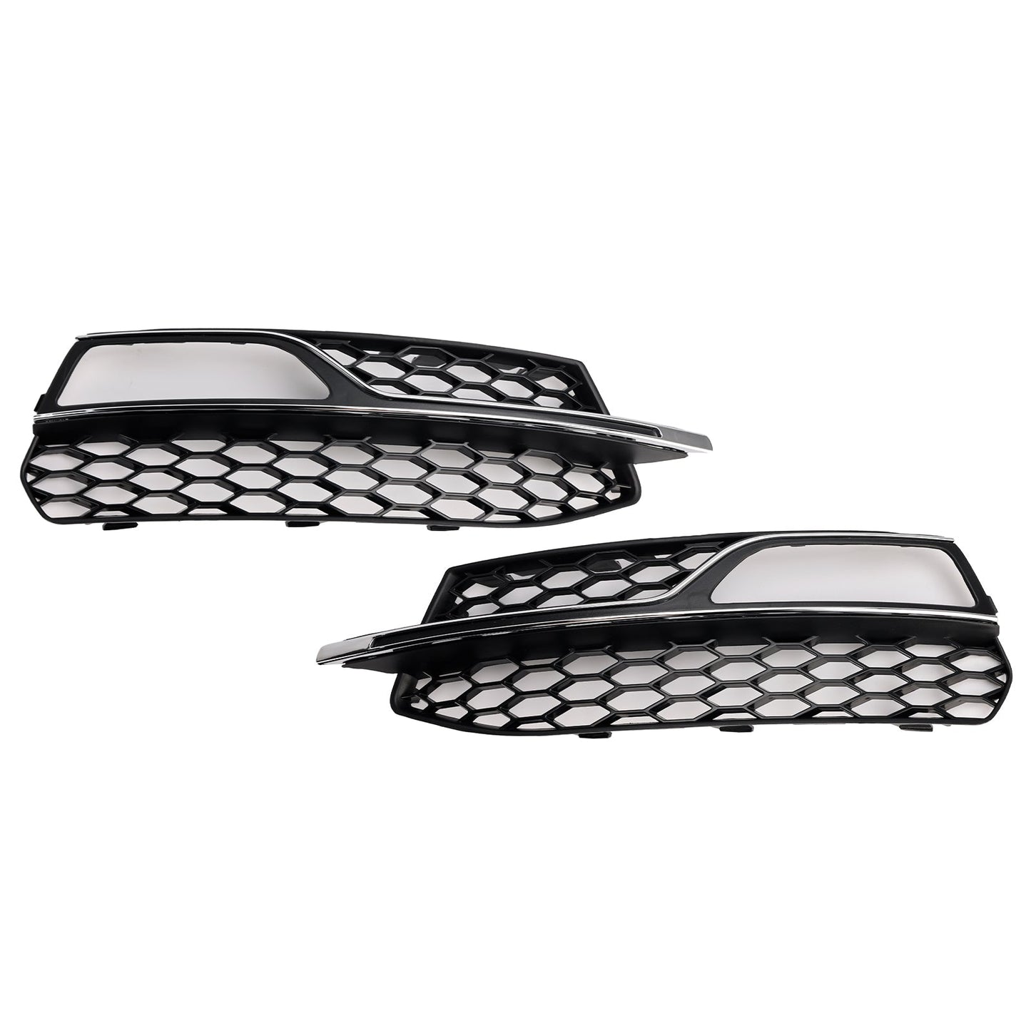 2013-2016 Front Lower Bumper Fog Light Cover Grill Fit AUDI A3 S3 S-Line