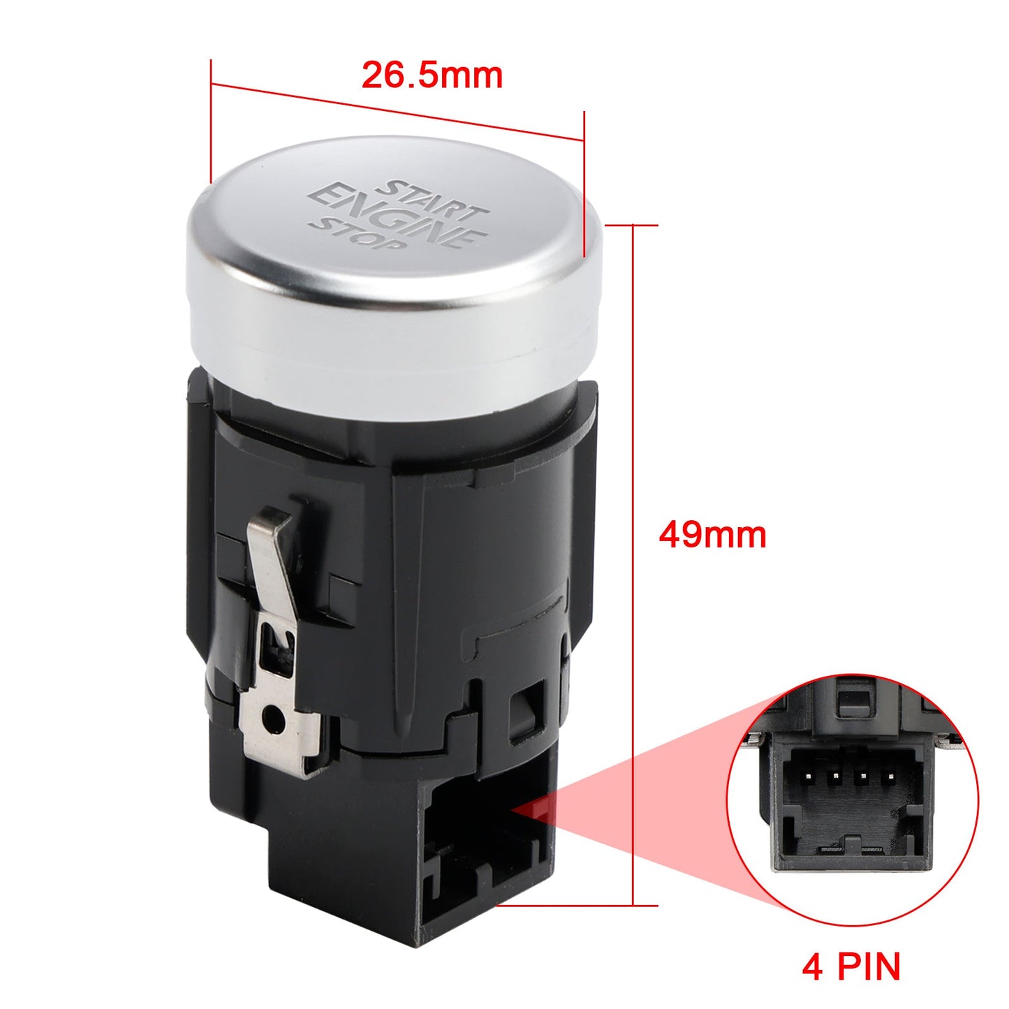 2015-2018 Volkswagen Golf MK7 GTI R32 Start Stop Ignition Switch Button 5GG959839