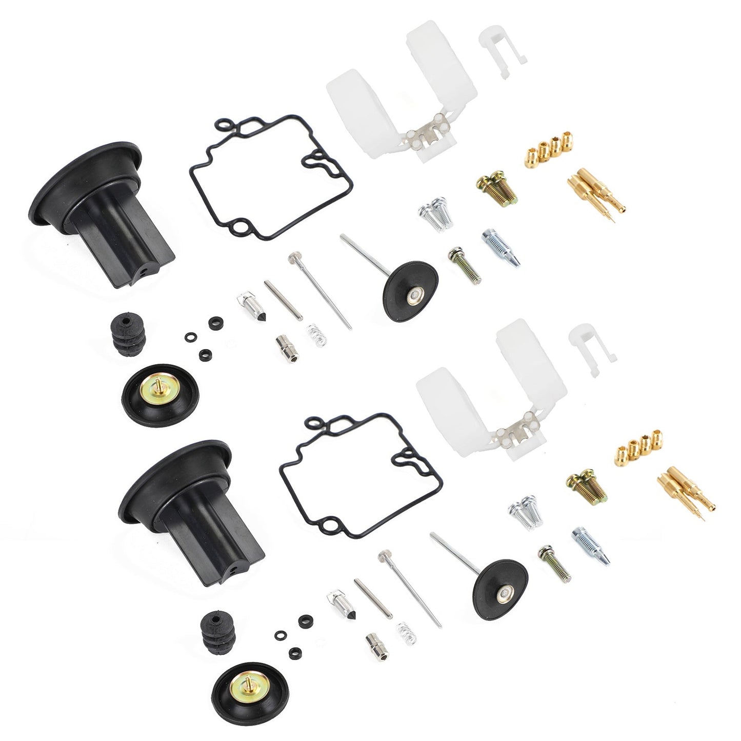 Kit de reconstruction de carburateur KT CVK24 Scooter Racing 2 pièces avec pompe d'accélération