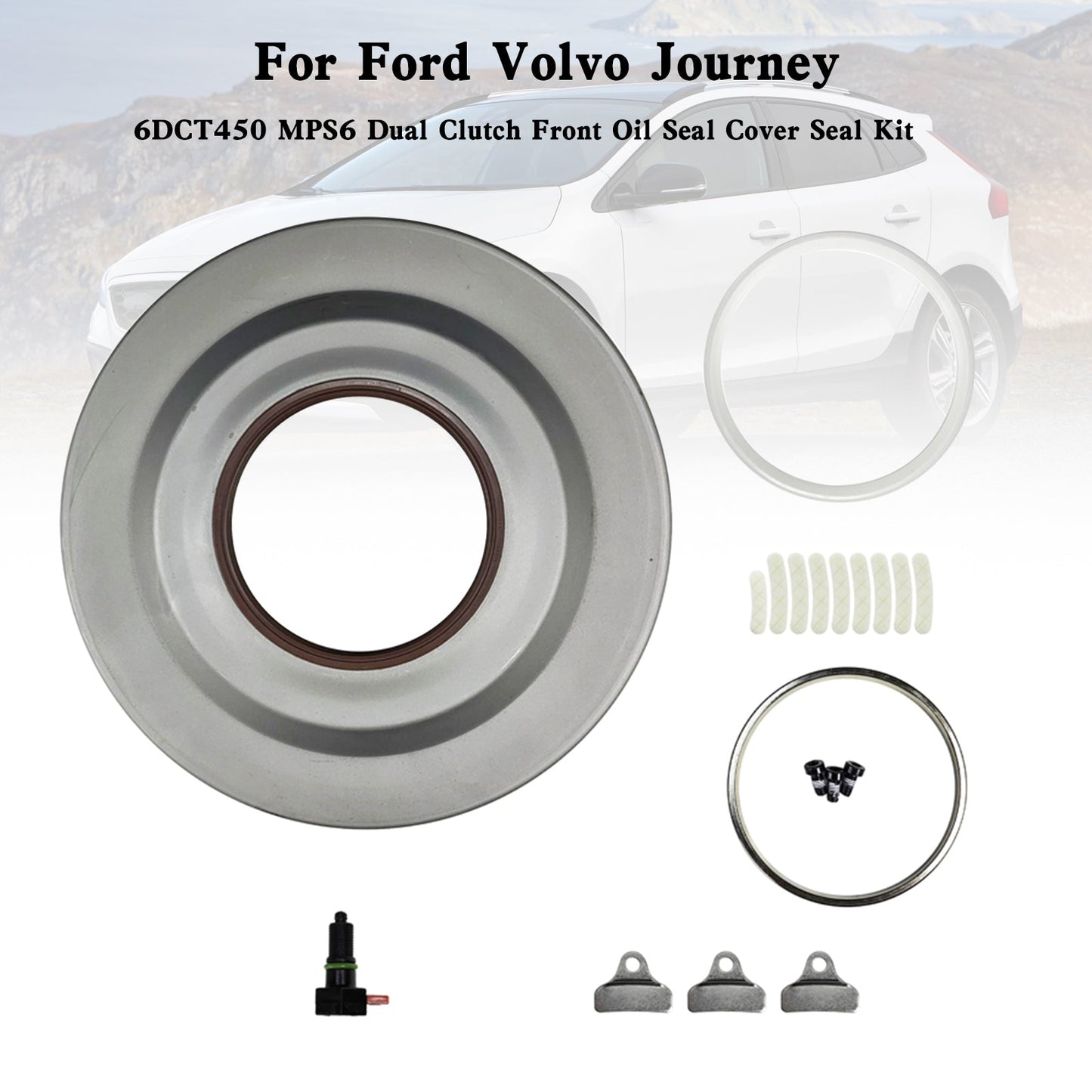 2010-ON FORD Galaxy S-Max Dual Clutch Front Oil Seal Cover Seal Kit 6DCT450 MPS6