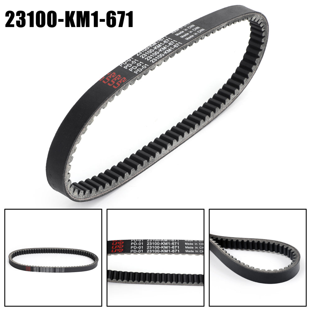 Courroie de transmission Premium 23100-KM1-671 pour Honda CH250 Elite CN250 Helix Spazio