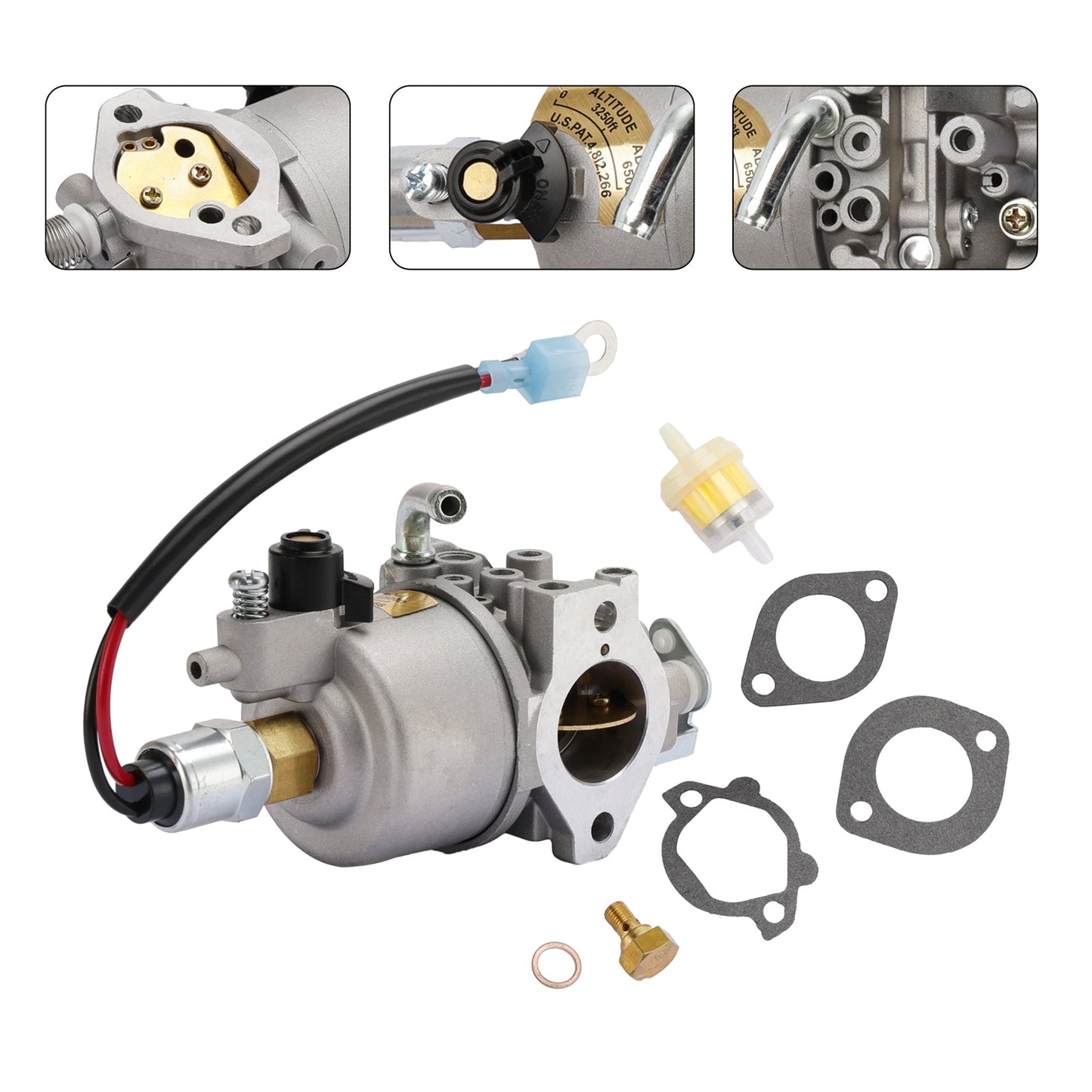 Carburateur Onan Cummins A041D736 A042P619 Microquiet 4000W 4KYFA26100