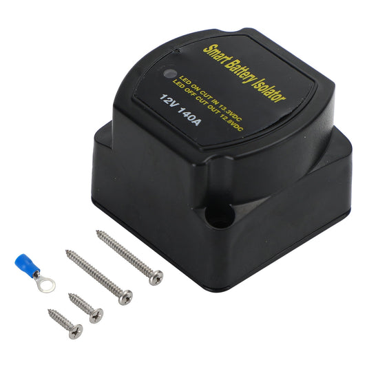 Kit de batterie double 12 V 140 A, isolateur de système, relais sensible à la tension pour véhicule tout-terrain et camping-car