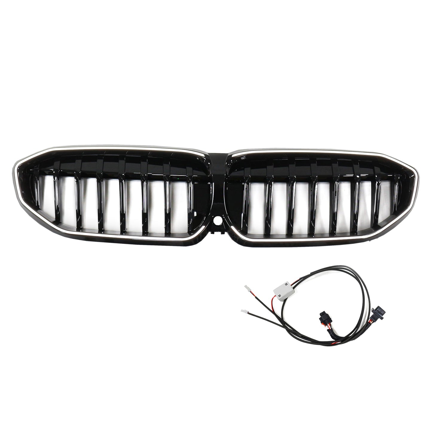 2019-2022 Glossy Black Kidney Grille Grill 51138072085 Fit BMW 3 Series G20