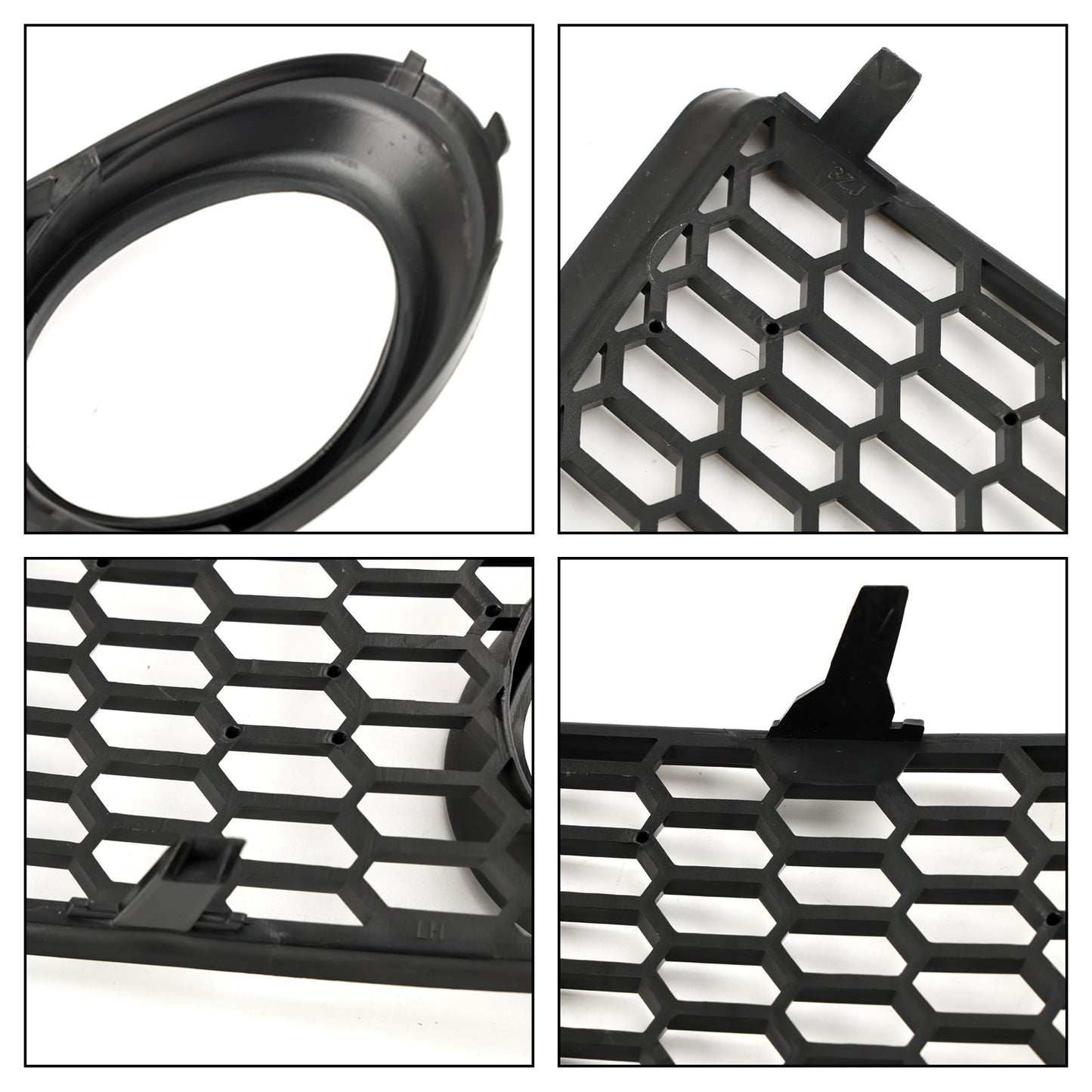 Volkswagen 2006-2010 Beetle & Beetle Convertible 1C0807683J 1C0807684B Front Bumper Fog Light Grille