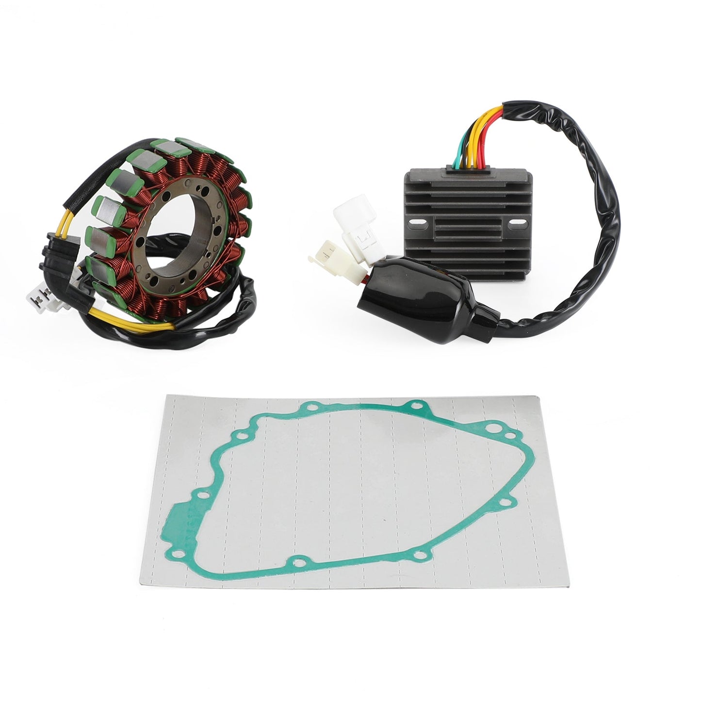 2002-2003 Honda CBR900RR CBR954RR Fireblade Regulator 31600-MCJ-750+Stator Coil 31120-MCJ-751+Gasket 11392-MCJ-000