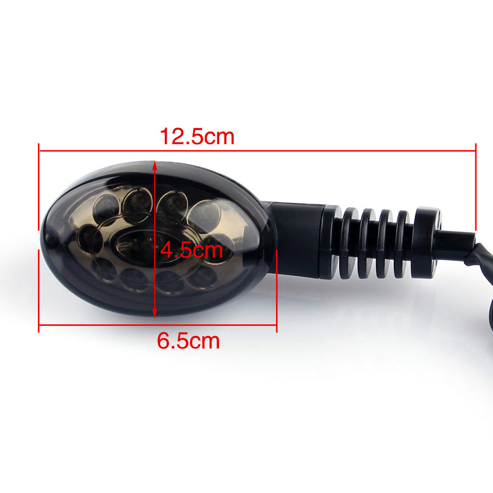 Clignotants avant et arrière à LED pour Kawasaki Ninja 250R, accessoires