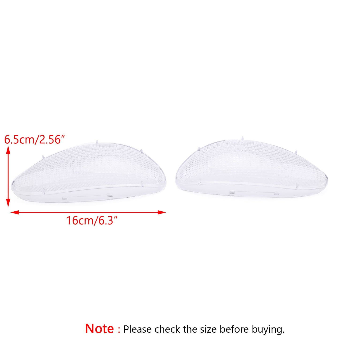 Lentille de clignotants avant pour BMW R1100RT 1995-2005, accessoire transparent