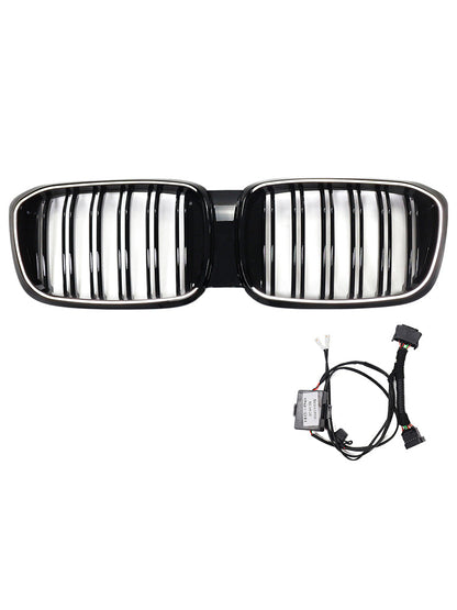 2018-2021 Front Kidney Mesh Grille Grill Fit BMW X4 G02 X3 G01 G08 Pre LCI