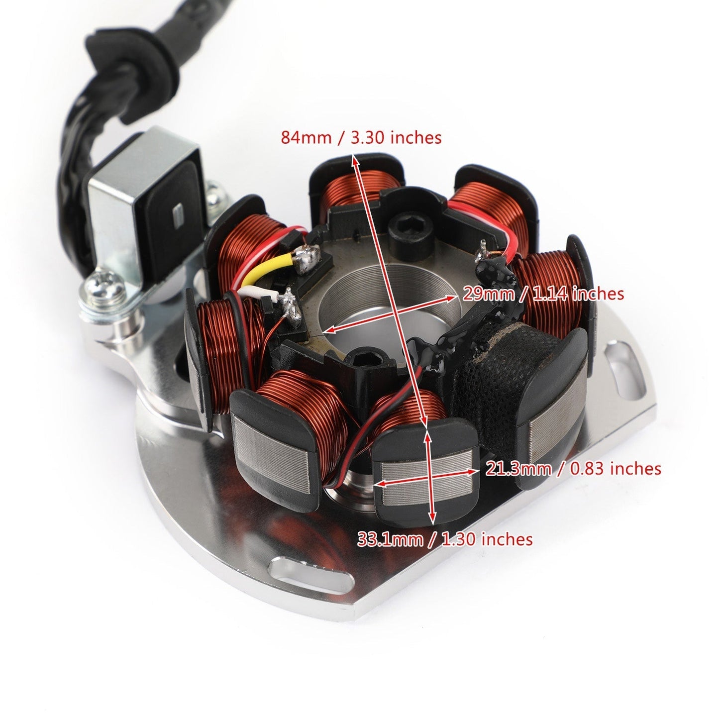 50339004200 ME250034005 Magneto de estator compatible con KTM 2K-3 versión 250 300 380 125 200 EXC