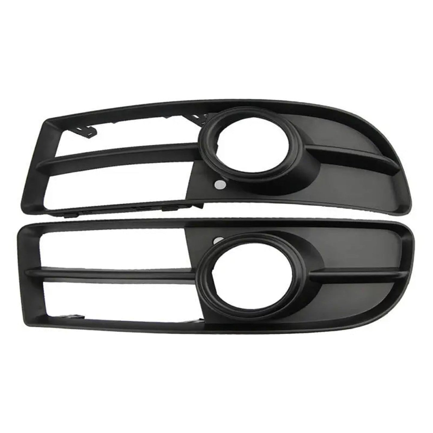 1 Pair Front Bumper Fog Light Grill Cover Bezel For Audi A4 B7 S-Line S4 2005-08