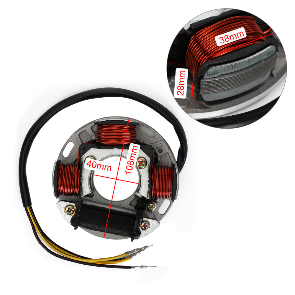 Estator de motor generador compatible con Sea-Doo HX SP SPI SPX GS GSI GTS Explorer Sportster Challenger 