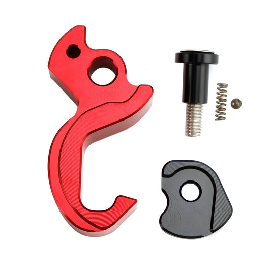 Holder Helmet Hooks Bracket Red For For Yamaha Tricity 125 2014-2021 155 2016-2023