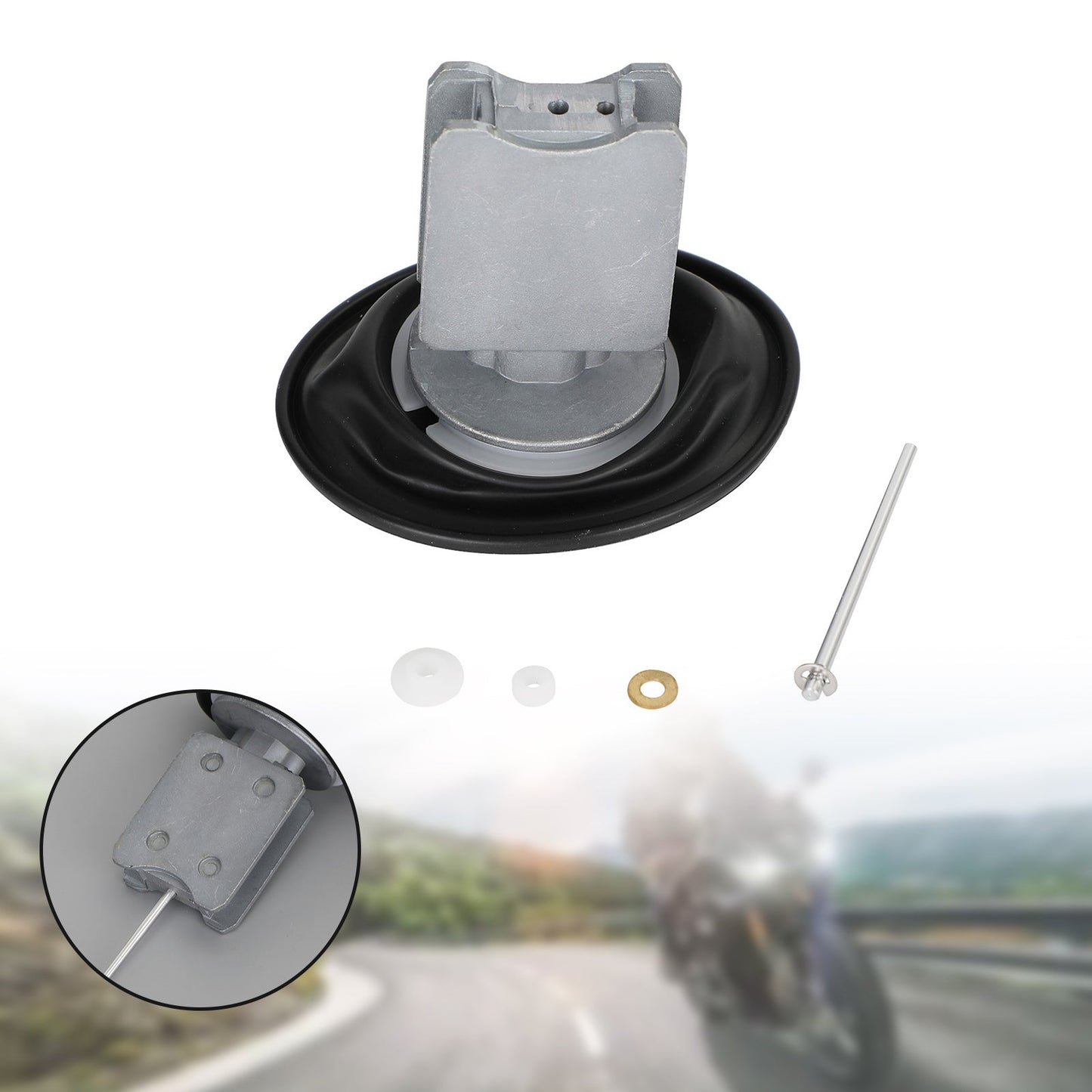 Ensemble de piston à membrane à vide pour Polaris Sportsman Scrambler 500 300