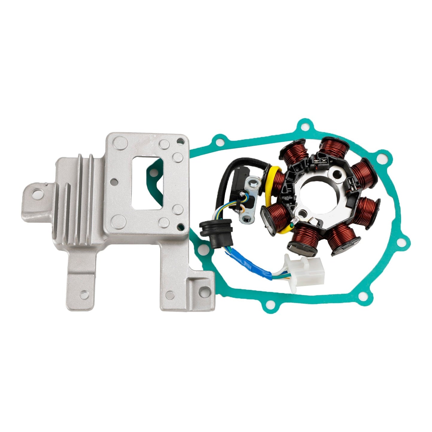 Generador de ondas, estator, regulador, rectificador y junta Honda ANF125 AFS125 05-11