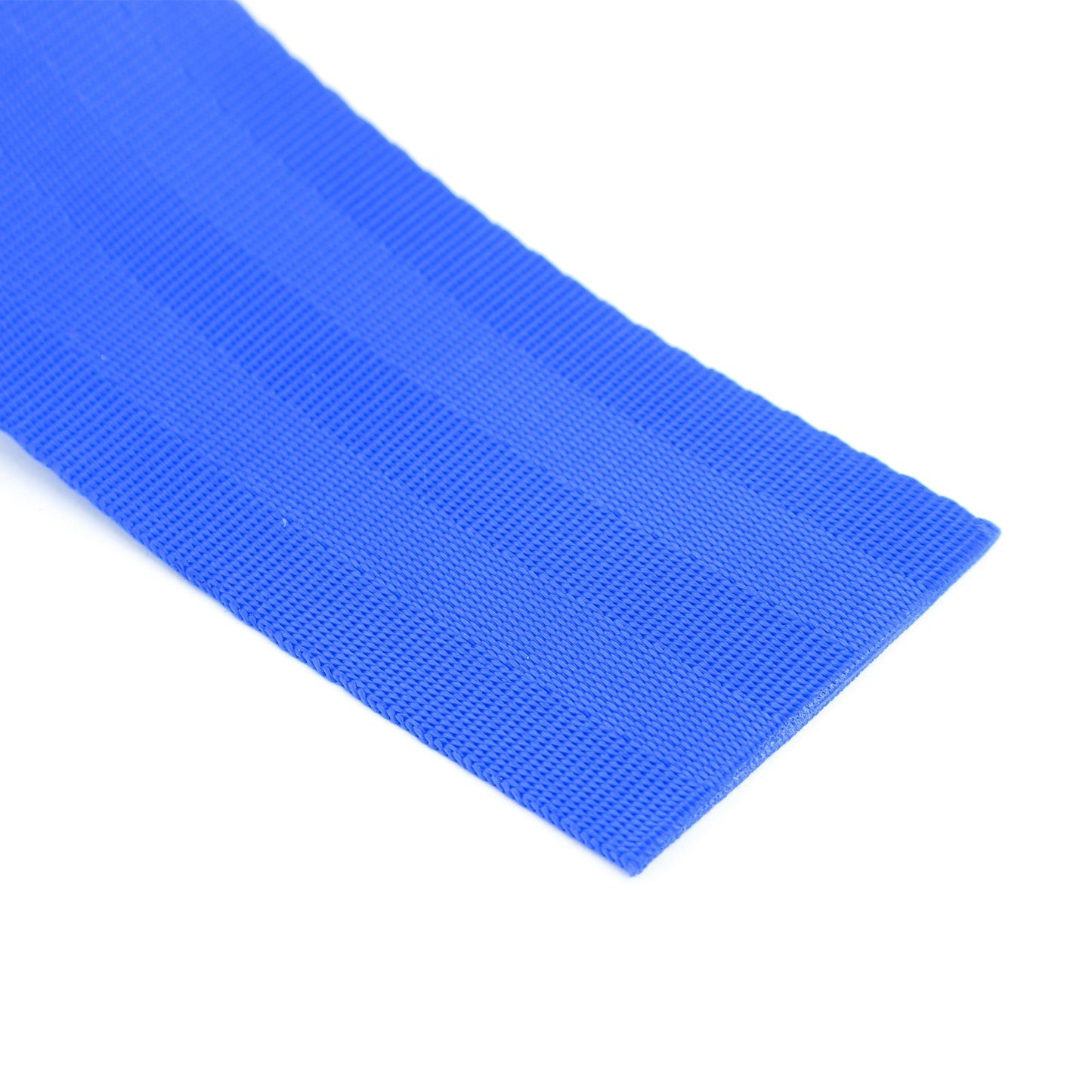 Sangle de sécurité rétractable en nylon et polyester pour ceinture de sécurité de voiture bleue