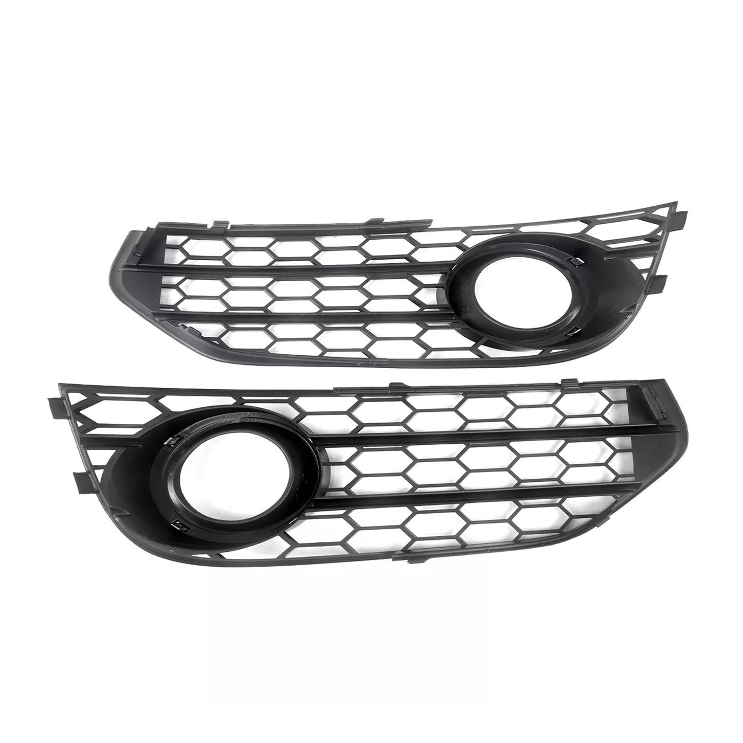 2010-2015 Audi A4 Allroad B8 Chrome Front Bumper Honeycomb Fog Grille Cover