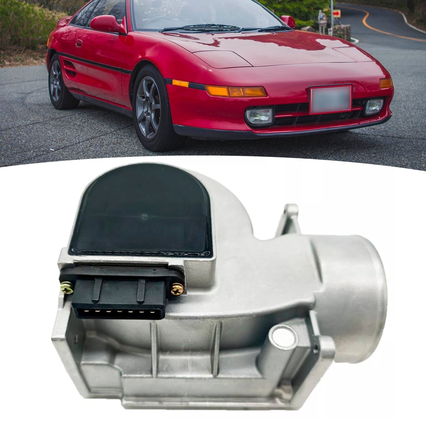 Sensor de flujo de masa de aire (MAF) para Toyota MR2 (1990-1995) (AFM) 22250-74220 (2225074220)