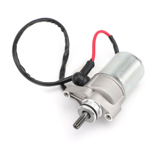 Démarreur Yamaha compatible avec Yamaha TTR90 TT-R90 2004-2007 TTR50E TT-R50 2005-2017, accessoire argenté