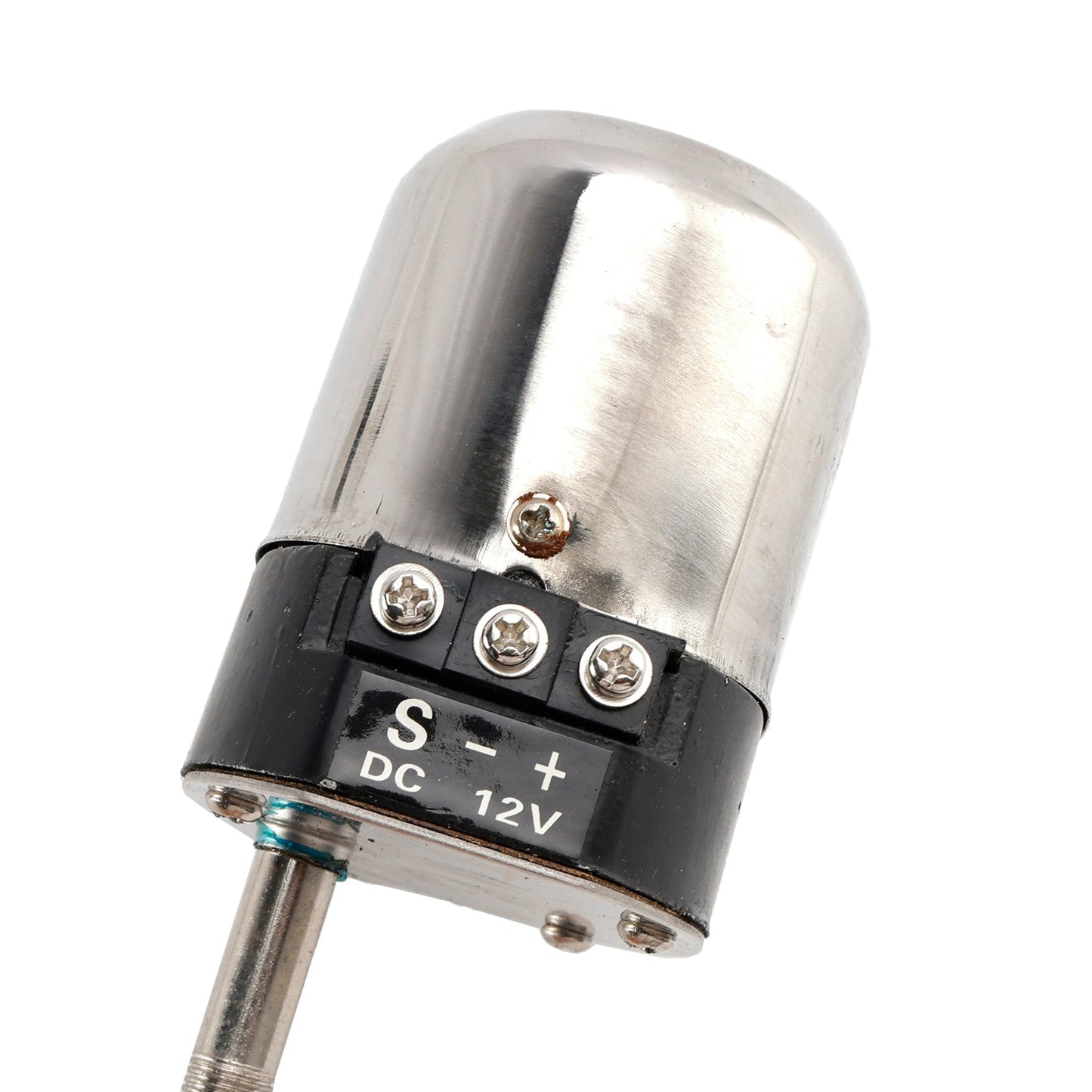 Par de motores de limpiaparabrisas de acero inoxidable Hot Street Rod 558SS S6558 para 32 vehículos Ford, barcos, Jeep y vehículos todo terreno.