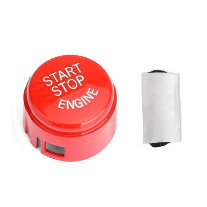 2009-2018 BMW 1 Series/2 Series/3 Series/4 Series/5 Series/6 Series/7 Series/X1 Series/X3 Series/X4 Series/X5 Series/X6 Series Red Start Stop Engine Push Button Switch Cover