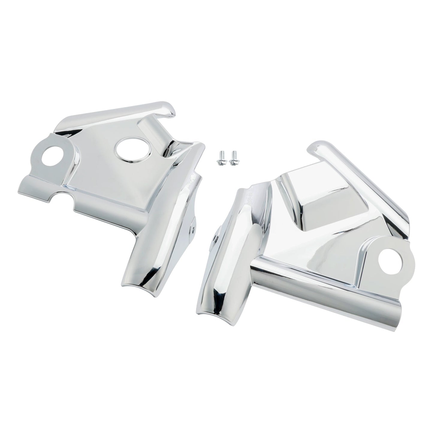 Cubierta del cuello del marco superior de la horquilla delantera de Yamaha V-Star XVS1100 1999-2011, cromada