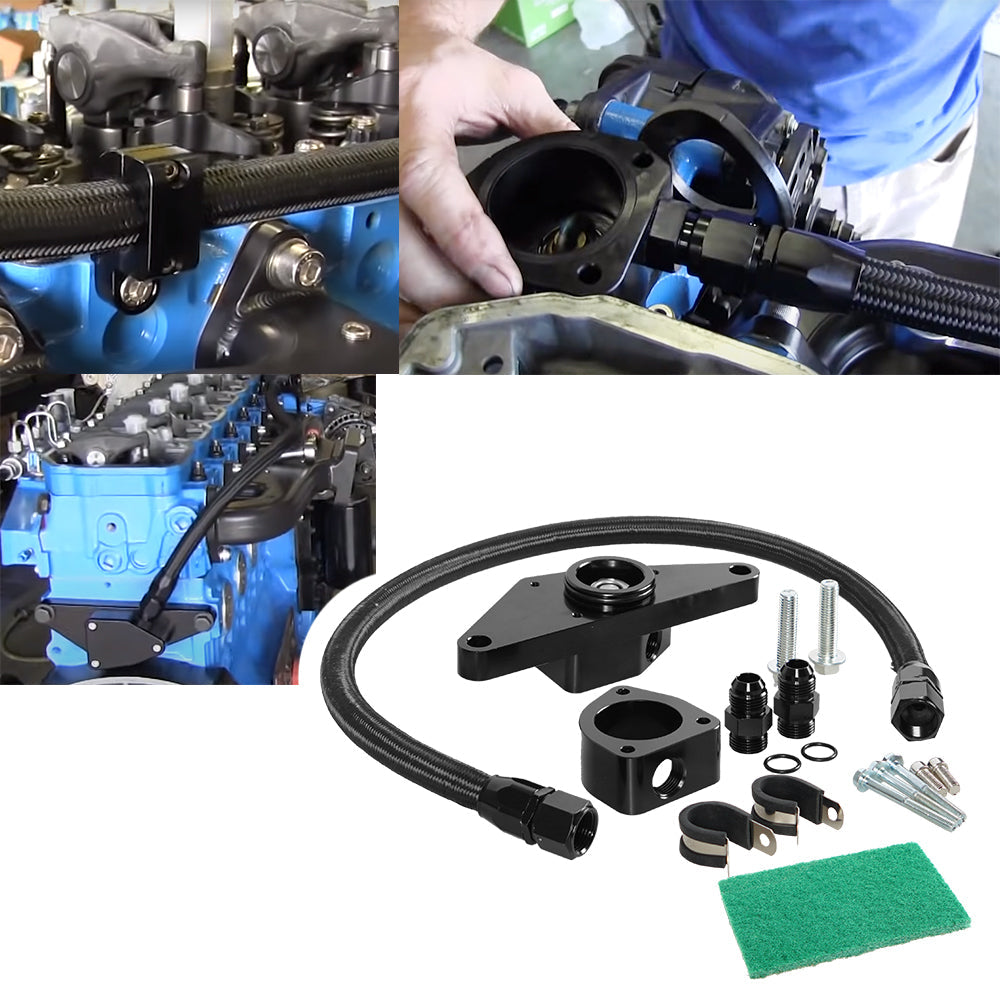 2003-2007 Dodge Ram Cummins 5.9L Turbo Piping Kit CCV PCV Reroute Kit