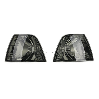 BMW 3-Series E36 4DR 1992-1998 Smoke Corner Lights Parking Lamps PAIR Fits