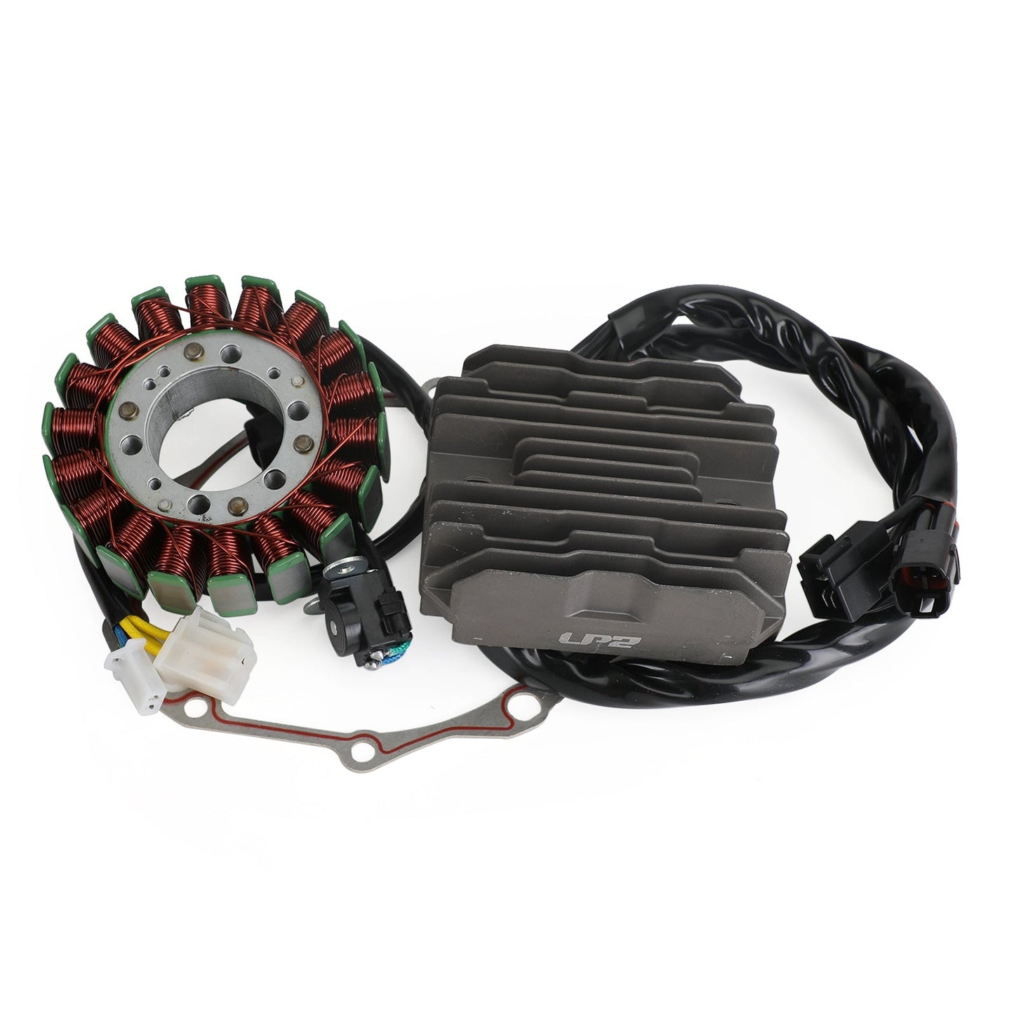 2008-2010 Suzuki GSX1300 B-King 1300 Stator Soil 32101-24F20+ Regulator Rectifier 32800-15H00+Gasket 11483-24F00
