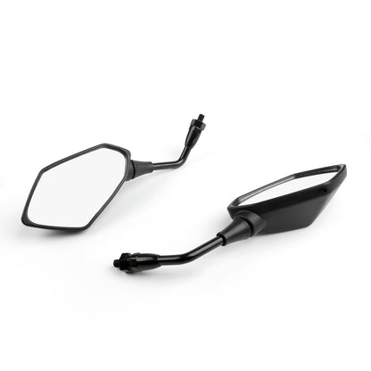 10mm Pair Rearview Mirror For Kawasaki ZR-7 ZRX1200 2001-2008 Zephyr 1100/750