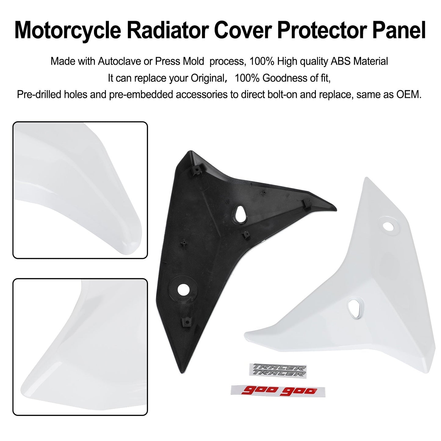 Carénages de radiateur latéraux pour YAMAHA Tracer 900 GT 2018-2020