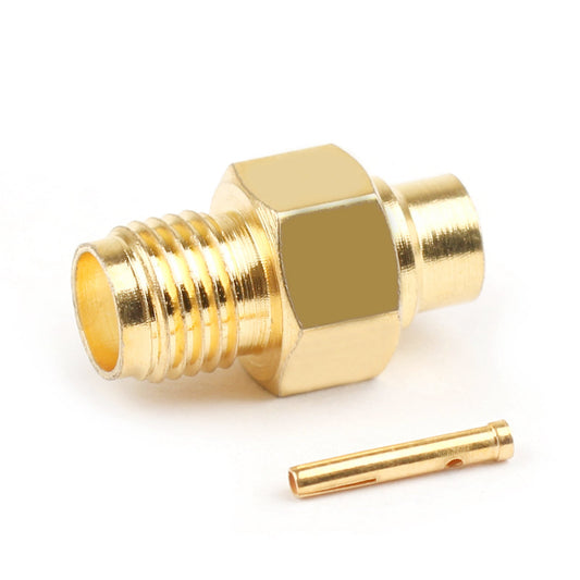 Lot de 10 connecteurs SMA femelles à souder pour câble RF semi-rigide RG402 0,141"