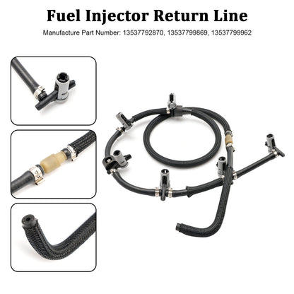 BMW 3 5 6 7 X3 X5 X6 13537792870 13537799869 13537799962 Fuel Return Line Hose Pipe Injector Hose Leak Line