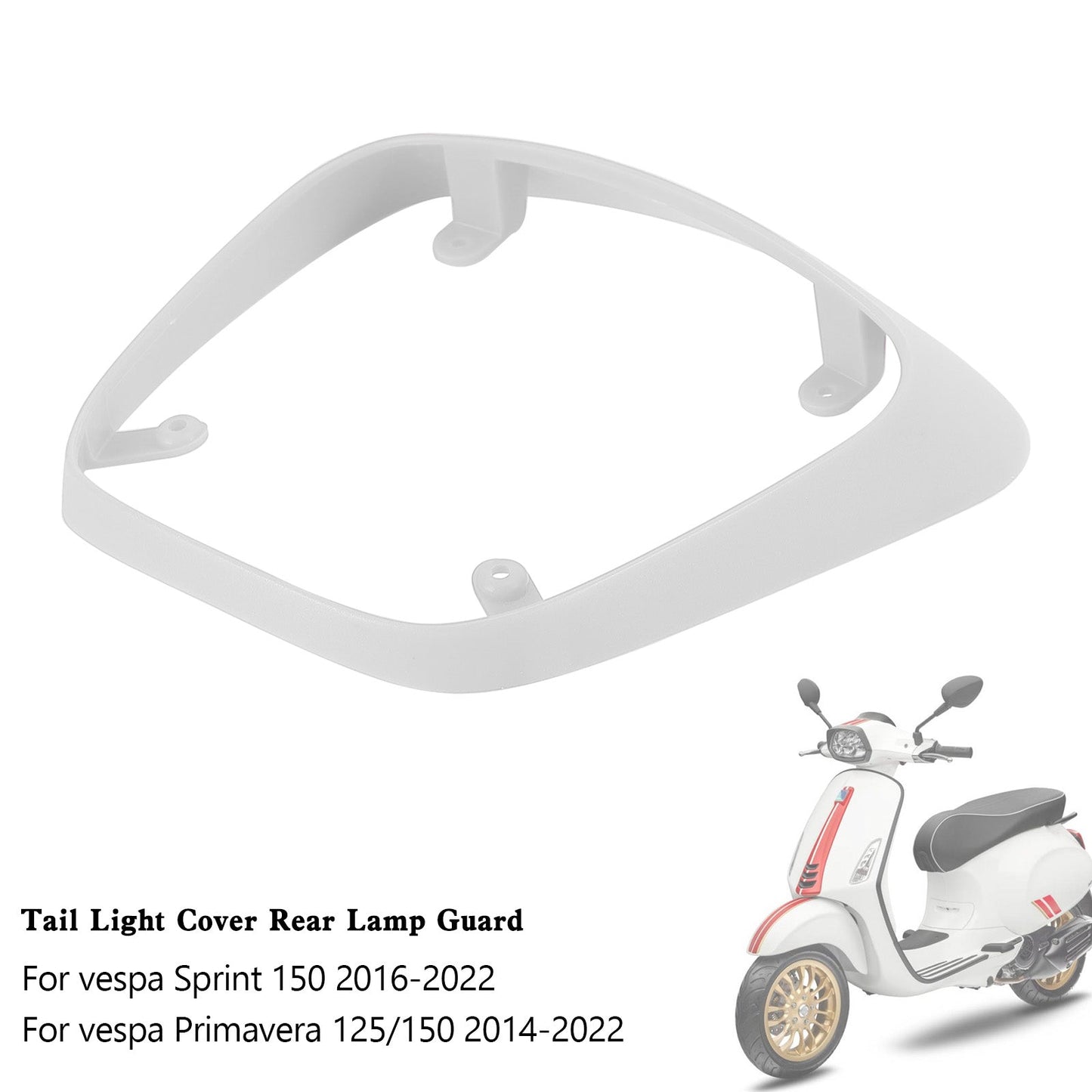 Cache de feu arrière pour Sprint Primavera 125/150 2014-2022