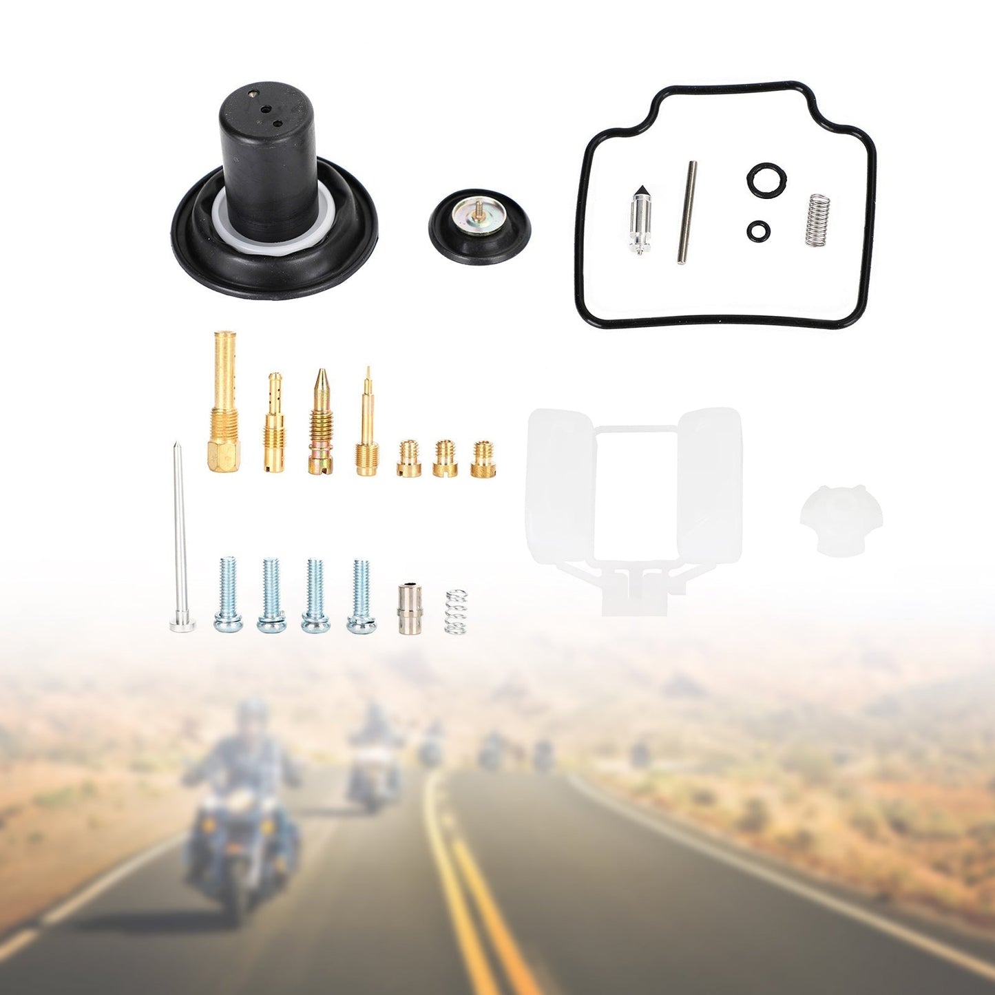Kit de reconstruction de carburateur pour Honda CN/CH250 Helix/FUSION 250 Big ship22