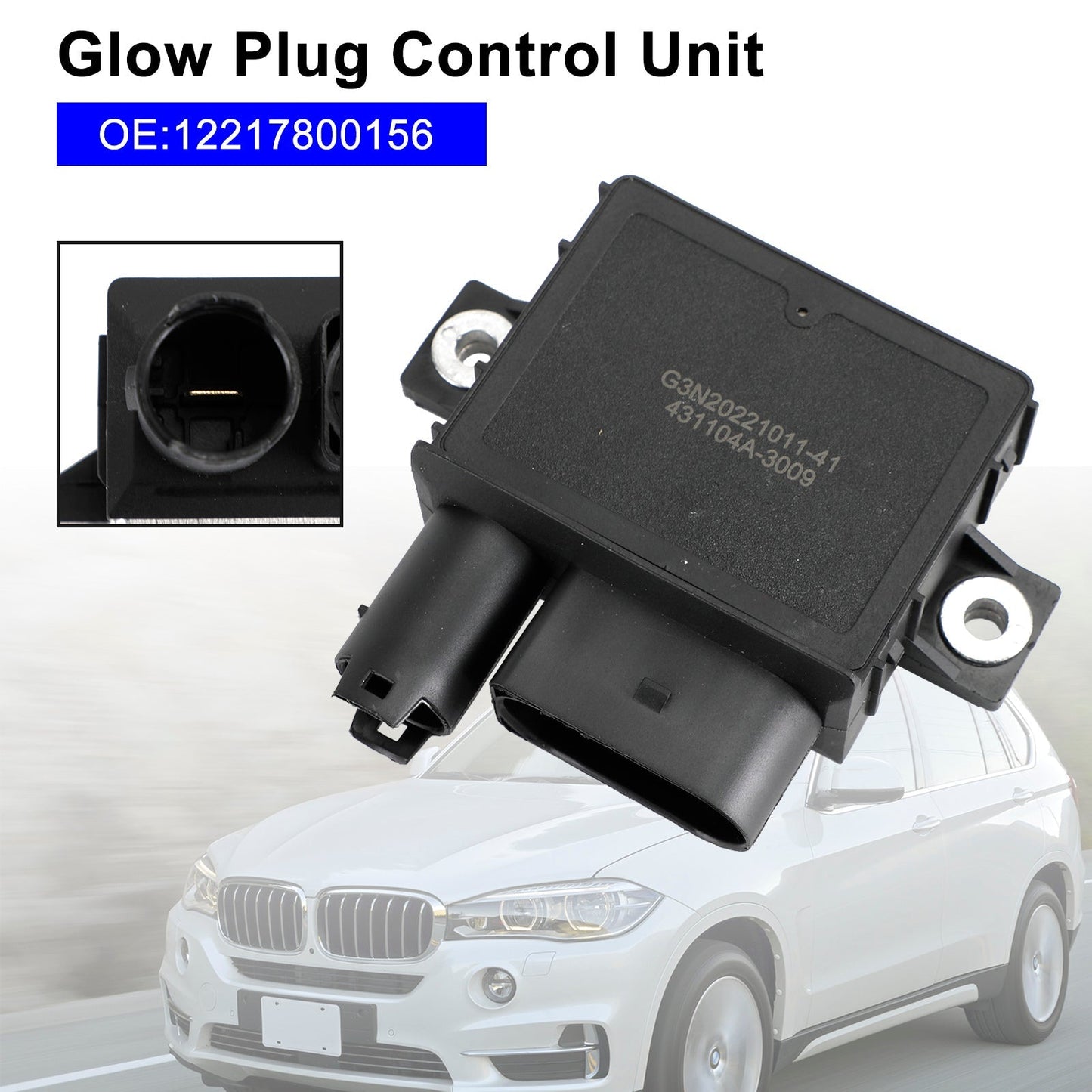 Módulo de control de bujías incandescentes BMW E92 E93 325d N57 330d 12217800156