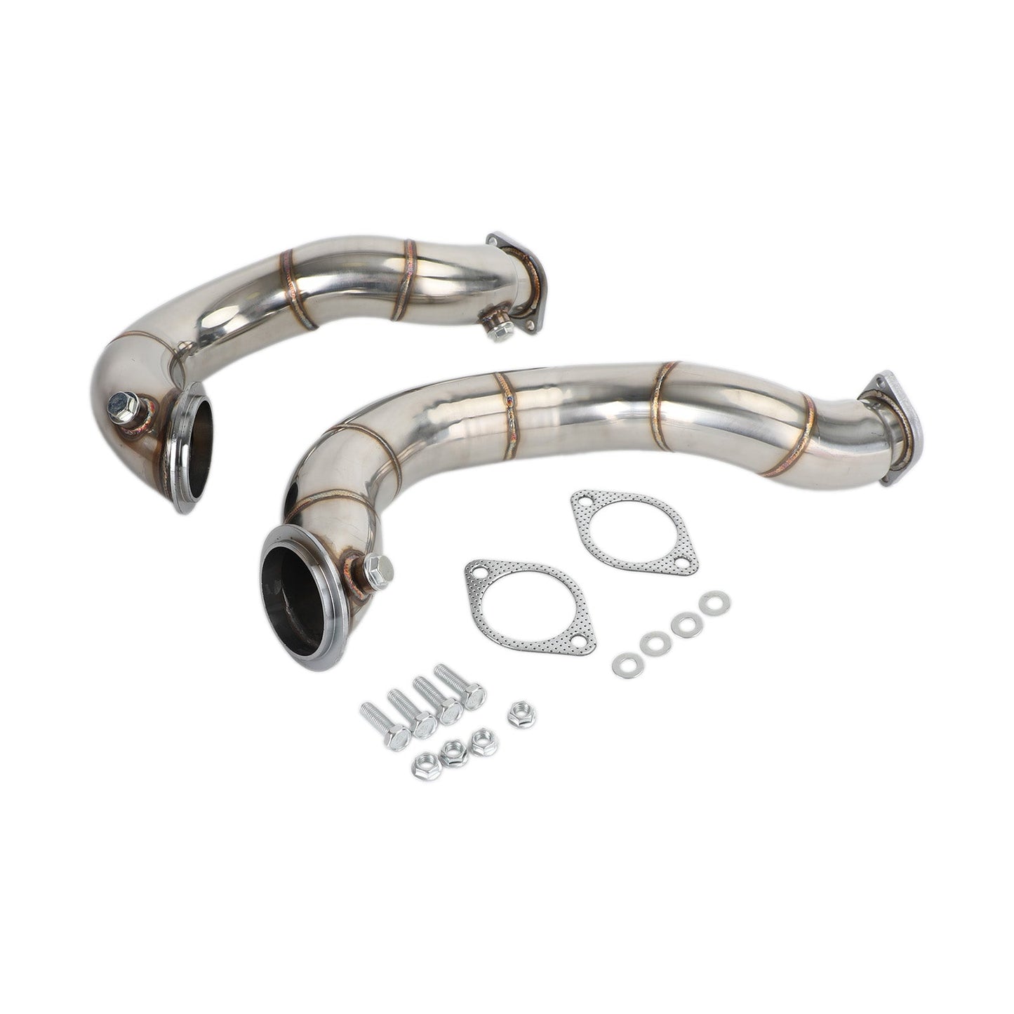 2007-2011 BMW N54 335i E90 E92 3‘’ Stainless Steel Exhaust Downpipe Pipes Champo