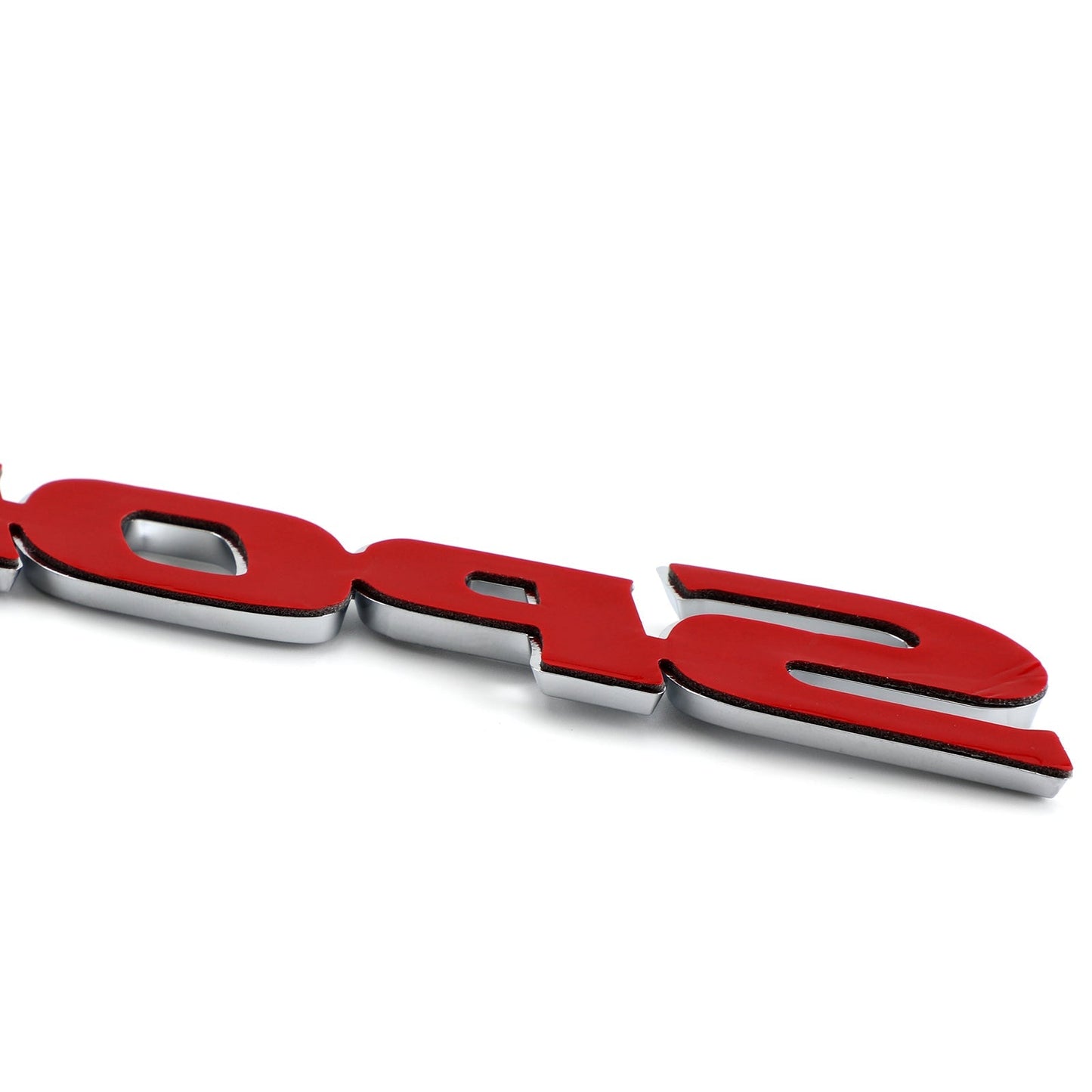Autocollant 3D en métal avec logo sport pour coffre de voiture, hayon, argent