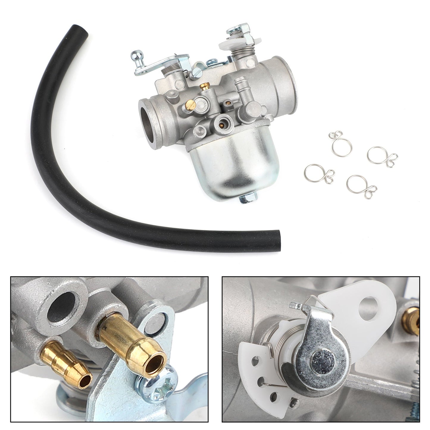 Carritos de golf Yamaha G1 1983-1989 con motor de 2 tiempos, carburador J24-14101-00 J24-14101-01