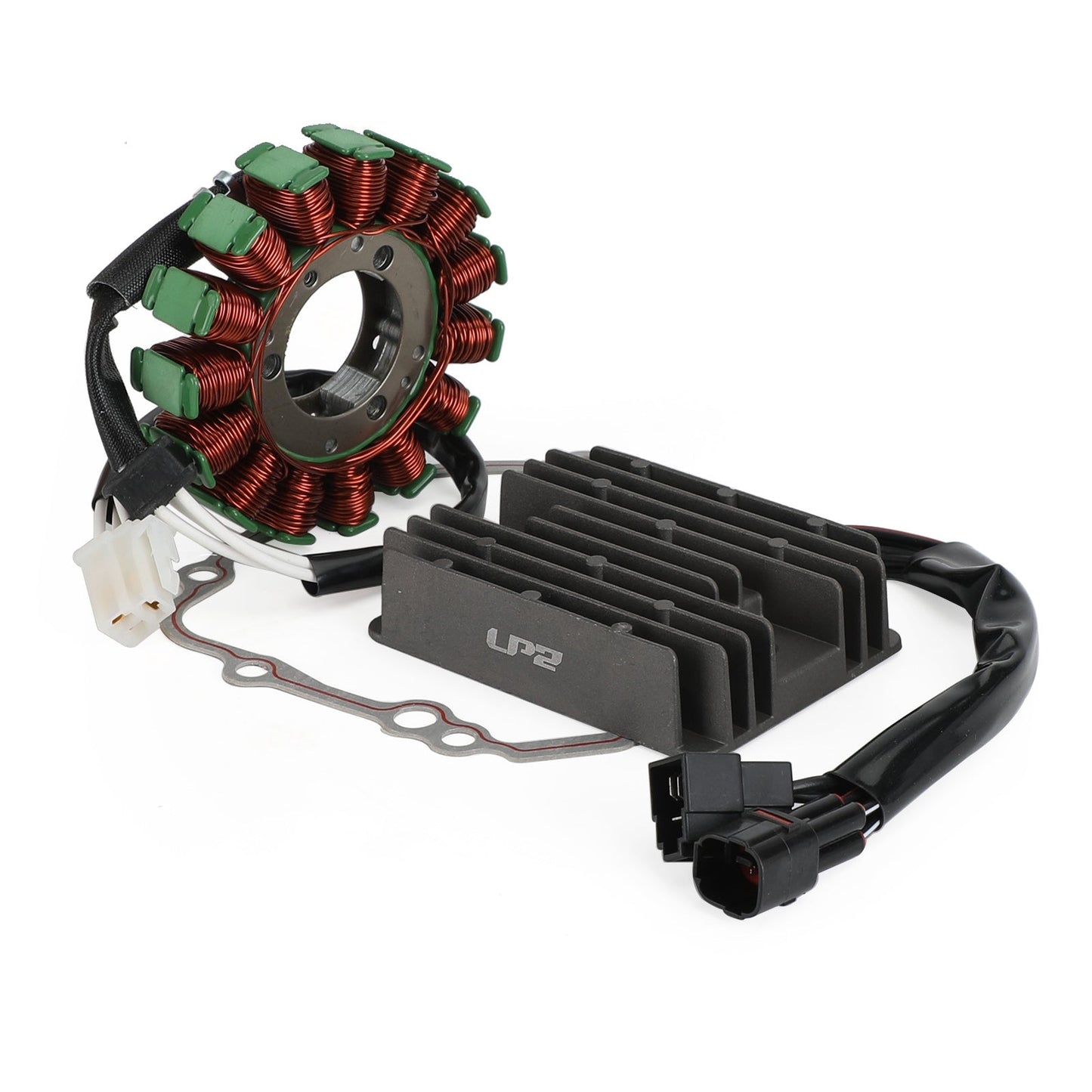 2005-2006 Suzuki GSX-R 1000 Stator Coil 31401-41G00+Regulator Rectifier 32800-47H00+Gasket Set 11483-18G00