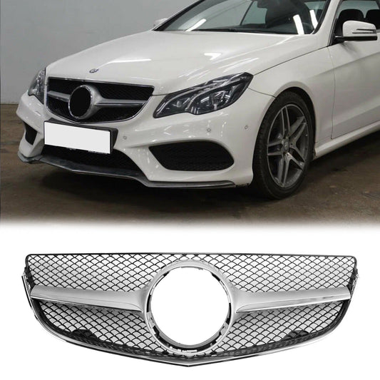 Mercedes Benz E-Class W207 / C207 Coupe E200 E300 E400 E43 2014-2017 Front Bumper Grill Replacement Grille