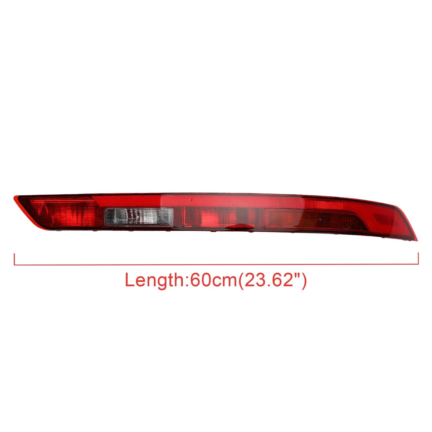 Audi Q5 18-21 Version US Feu stop Pare-chocs arrière Feu arrière inférieur Frein
