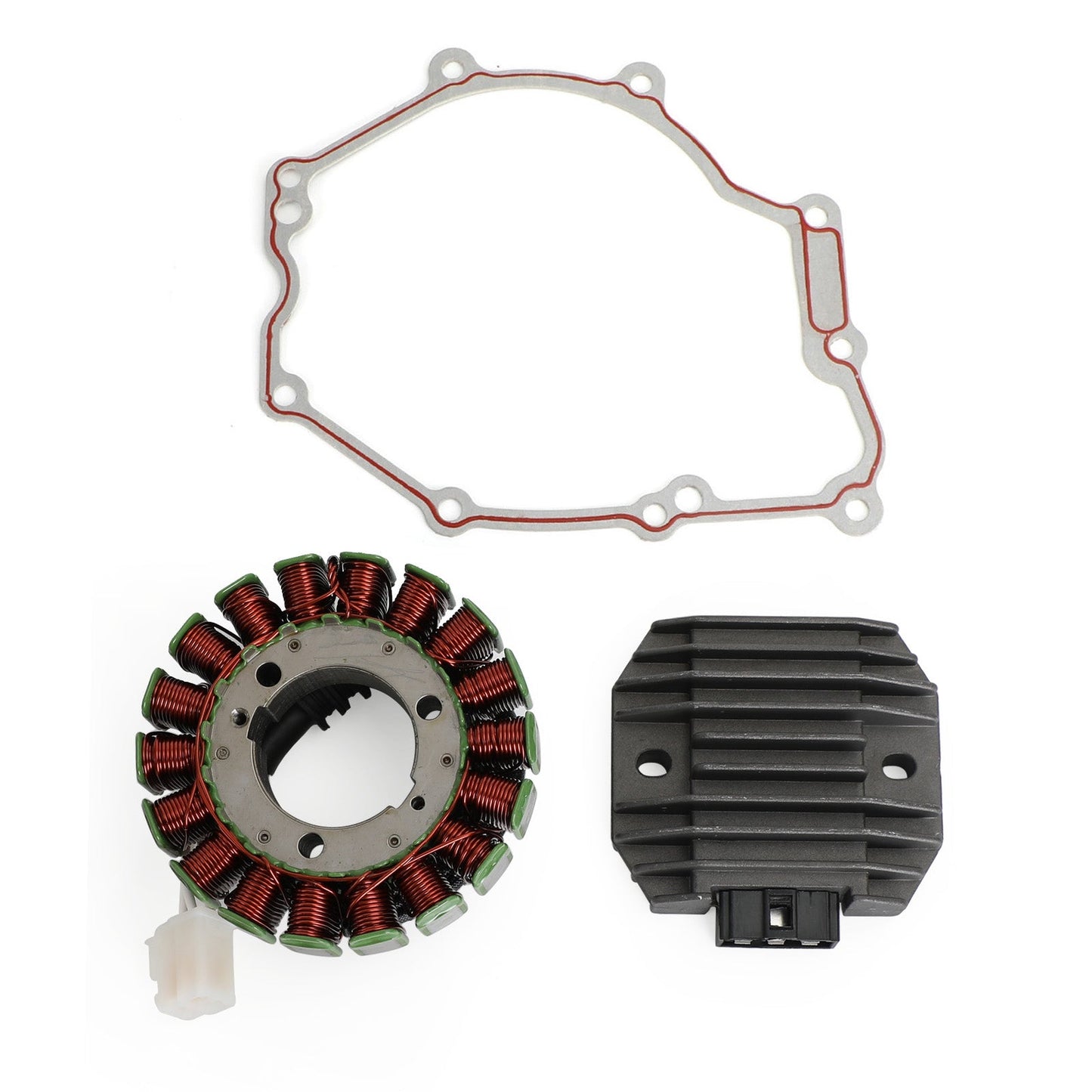 2007-2009 Yamaha FZ6-NAHG FZ6-SA2 Naked ABS 5VX-81410-00-00 Magneto Stator Voltage Rectifier