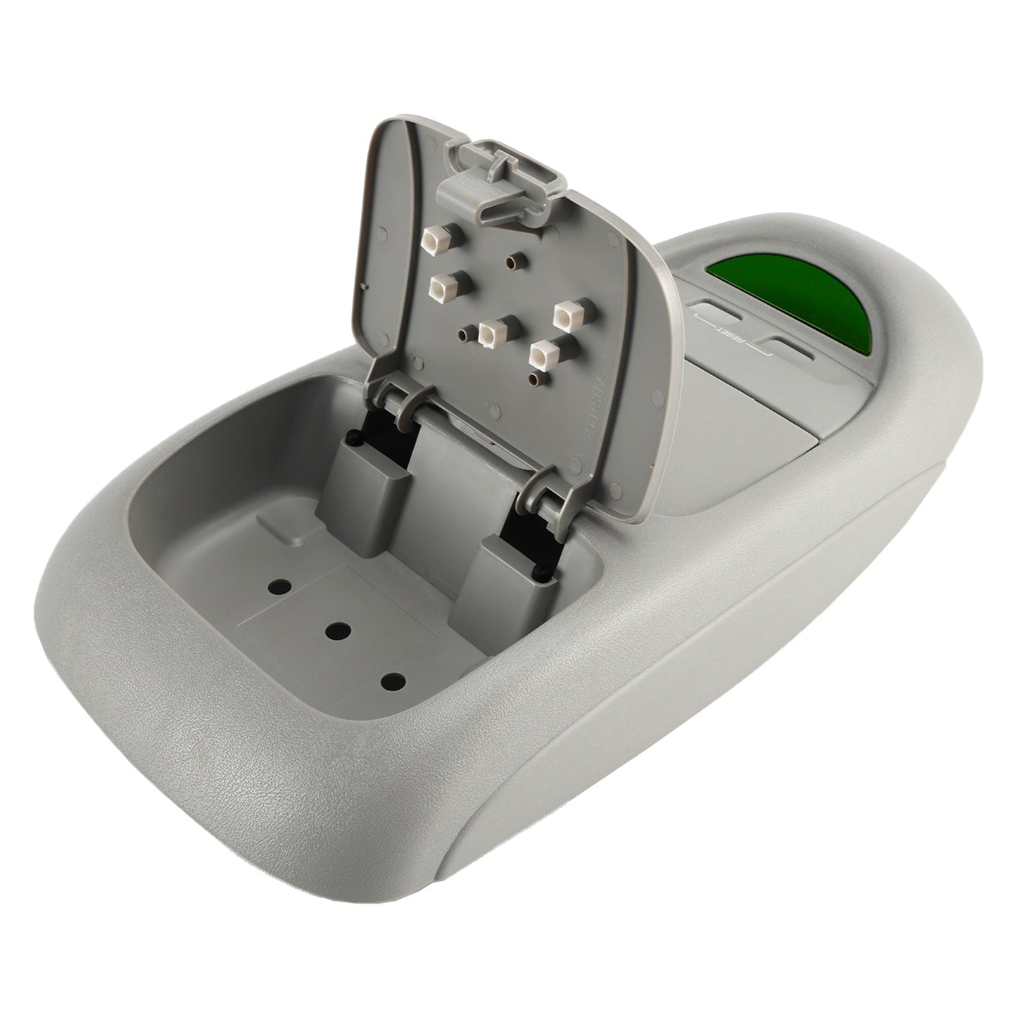 2002-2004 Ford Super Duty F250 F350 F450 F550 #2C3Z25519A70AAC Truck Overhead Console Assembly w/o Sunroof Gray