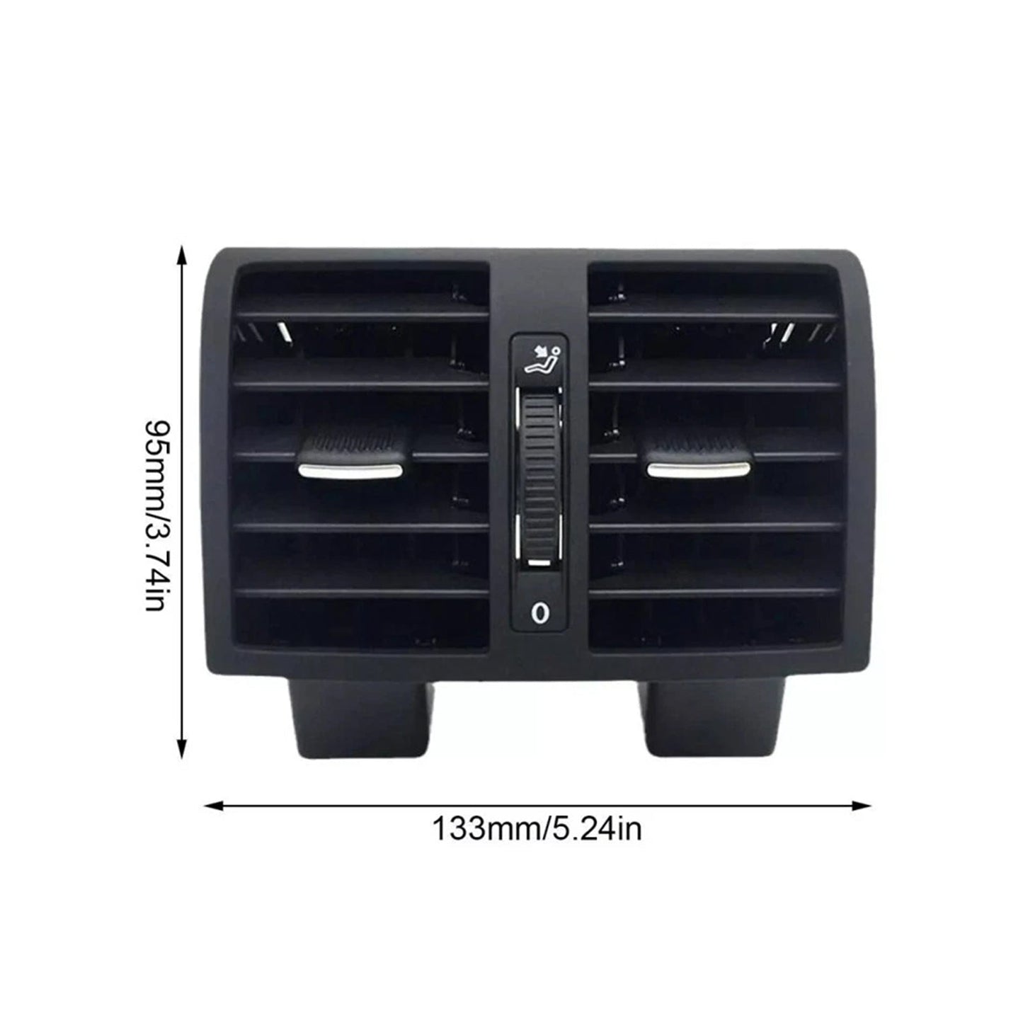 Rear Air Grille Air Vent Nozzle 1TD819203A For VW Touran Caddy 2004-2015