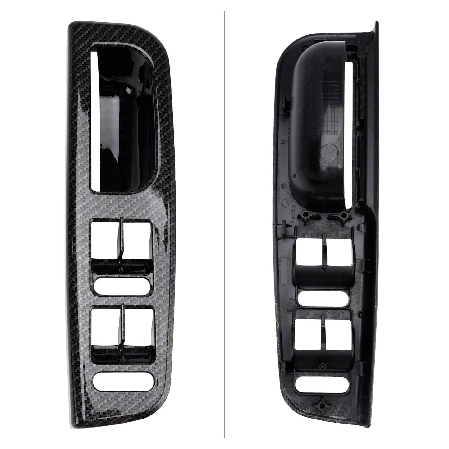 VW Jetta MK4 1999-2004 5PCS Window Switch Panel Bezel Door Handle Trim Set