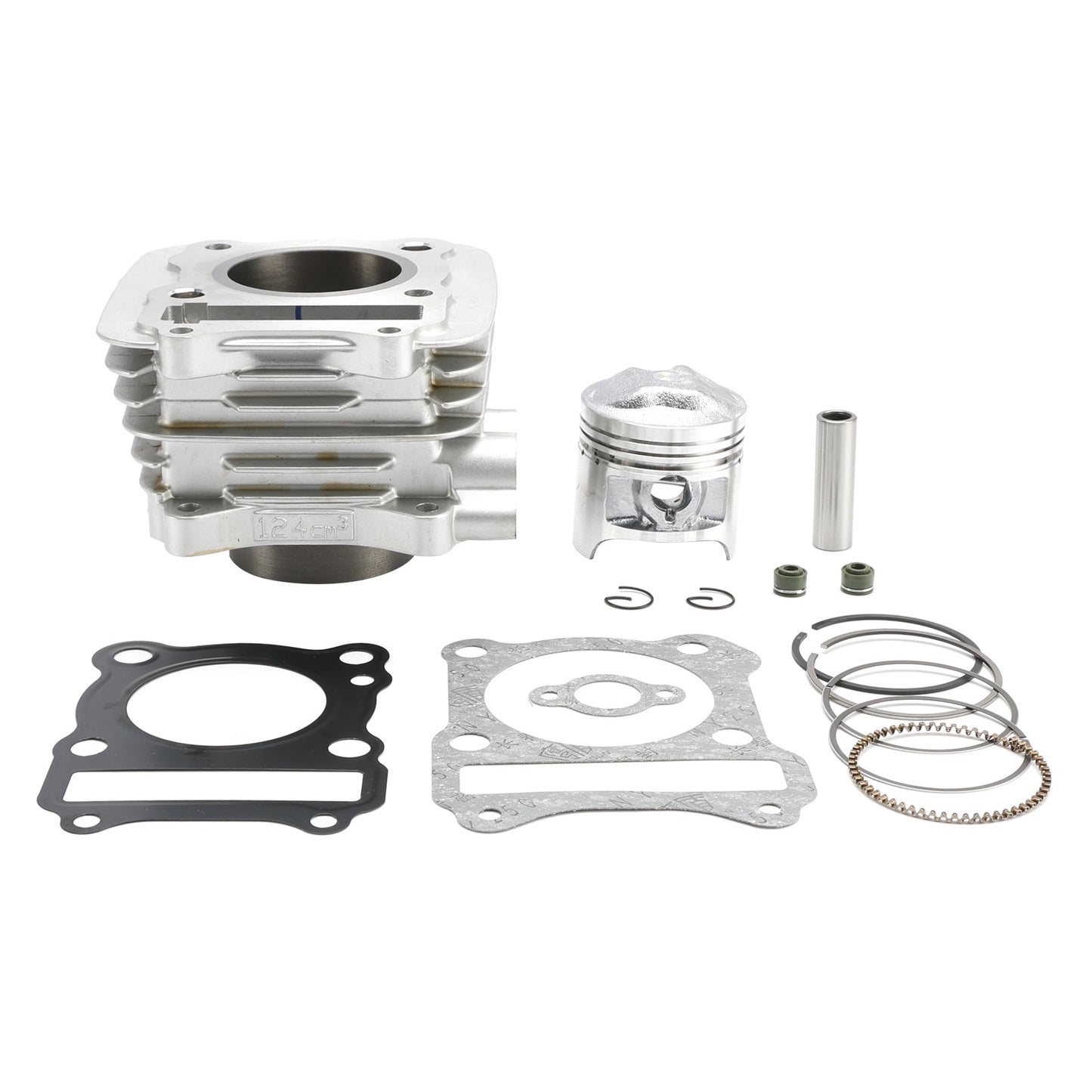 2003-2019 Suzuki DRZ125 DRZ 125 57mm Cylinder Jug Piston Top End Gaskets Kit